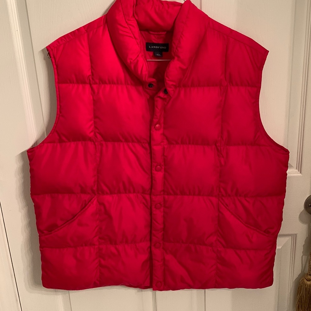 Lands’ End Down Vest